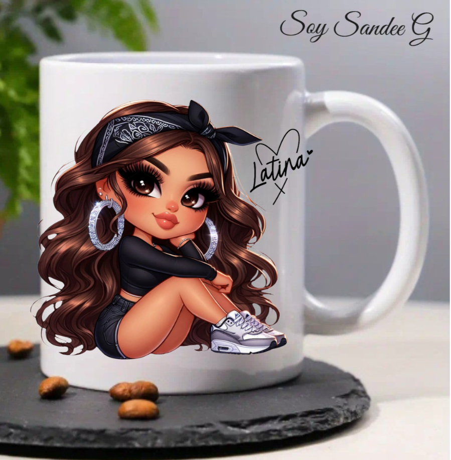 Latina Cutie - UVDTF Decal for cups/hard surfaces sticker