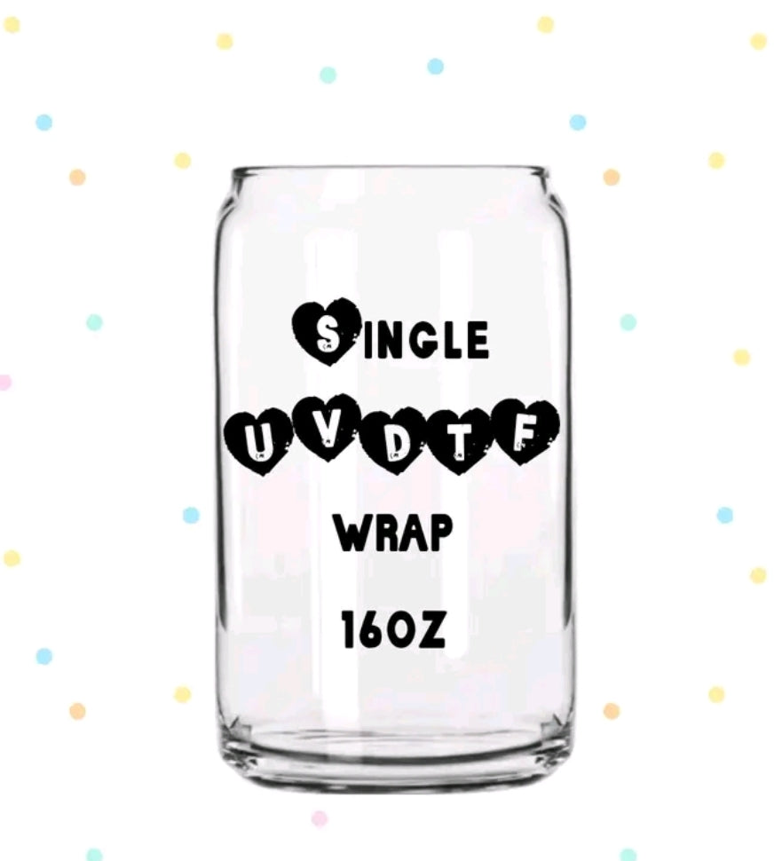 Single (Your Choice) - UVDTF Wrap