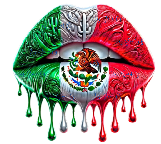 Mexican Lips - UVDTF Decal for cups/hard surfaces sticker