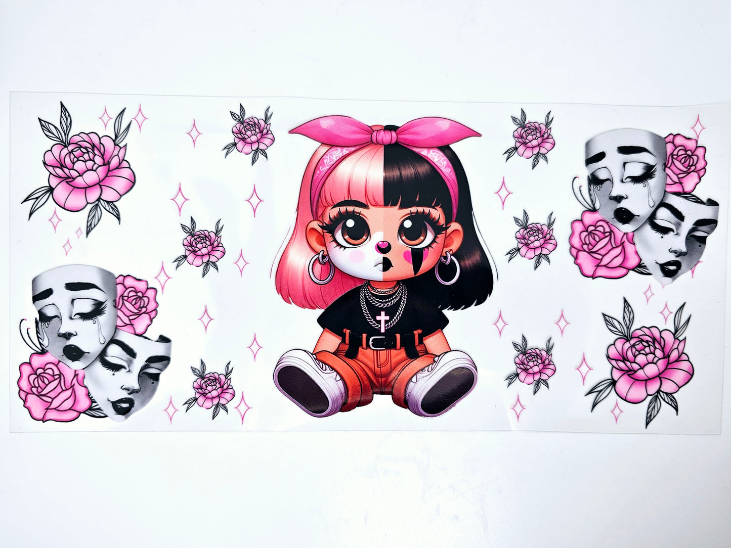 Baby Chola - UVDTF Wrap for cups/hard surfaces sticker