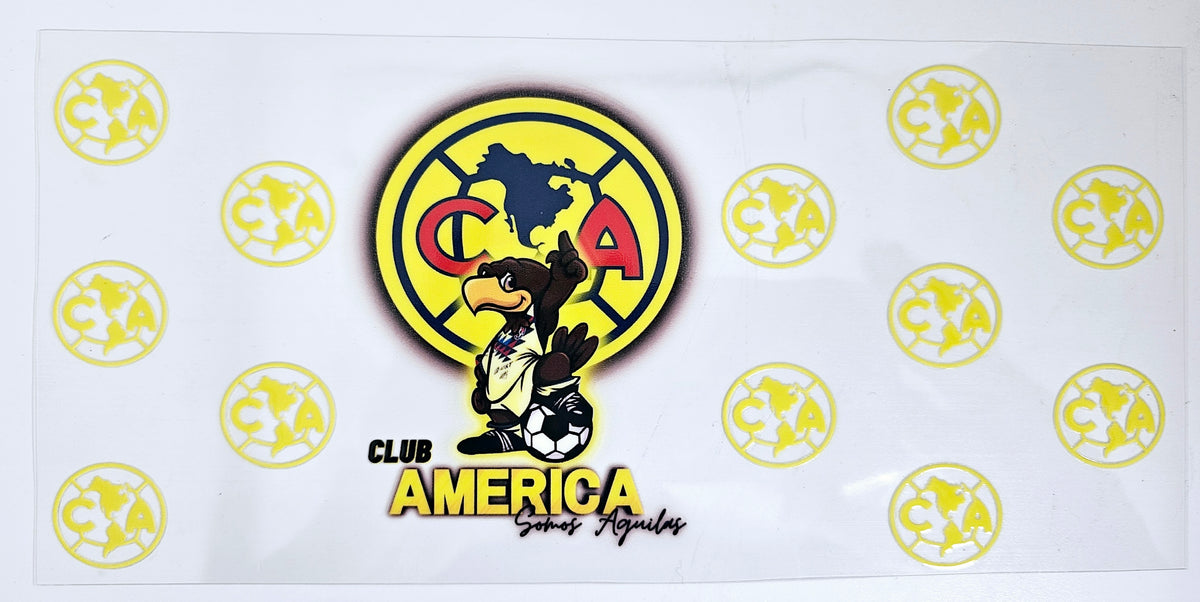 Club América Somos Águilas - UVDTF Wrap for cups/hard surfaces sticker