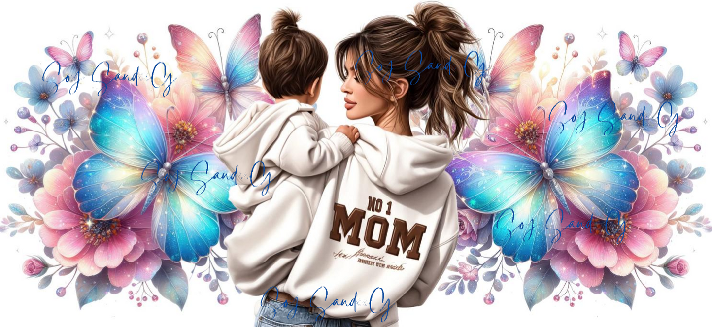 Mom & Daughter - UVDTF Wrap for cups/hard surfaces sticker