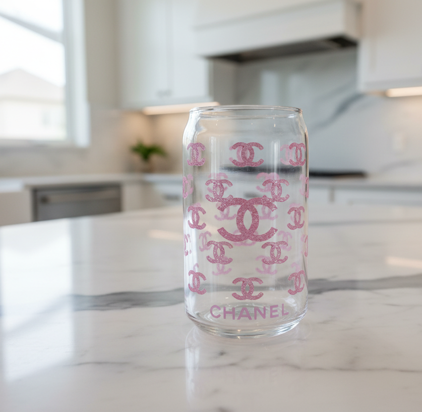 Chanel Pink - UVDTF wrap for cups/hard surfaces sticker