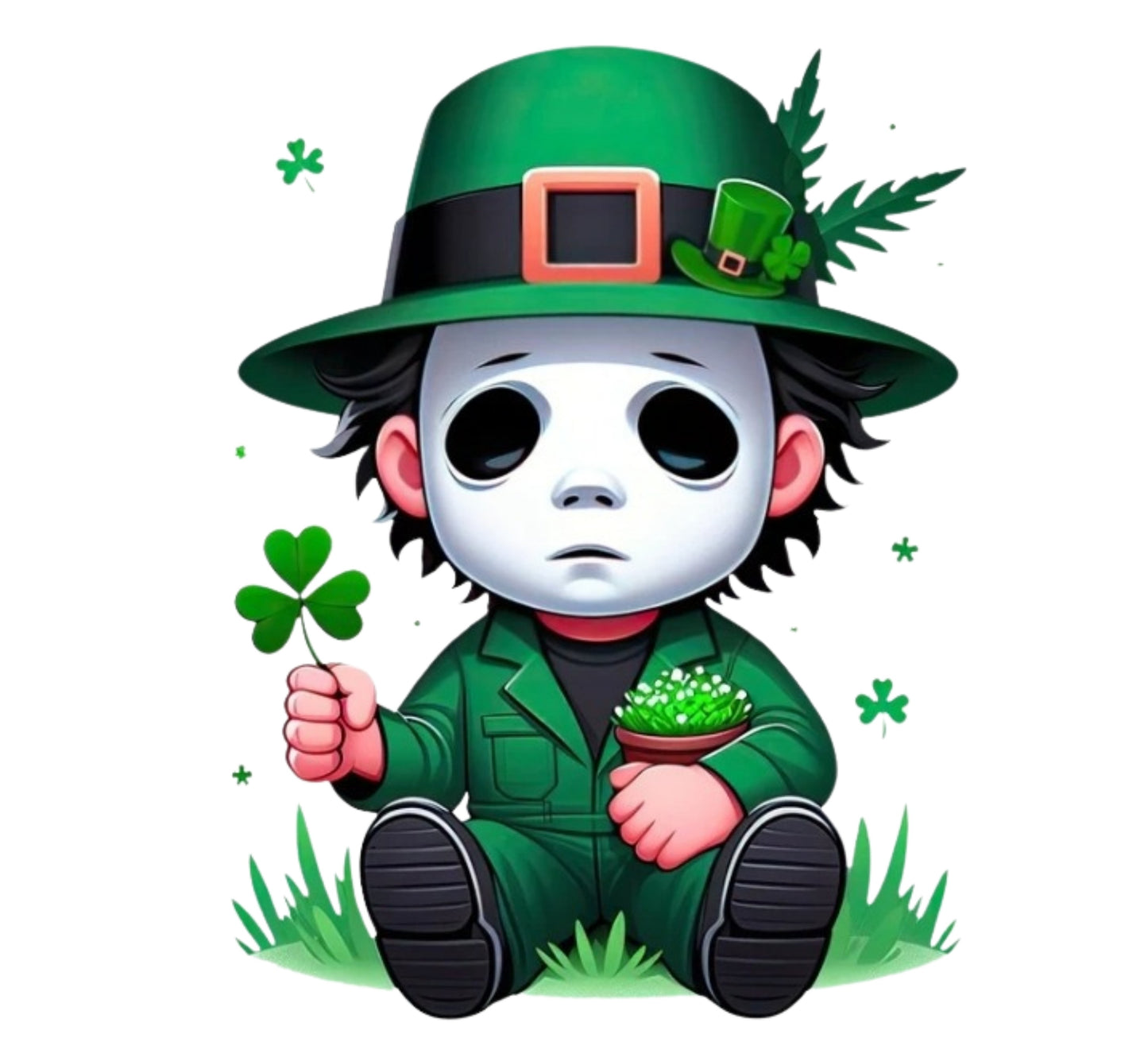 Calcomanía UVDTF de Jason irlandés