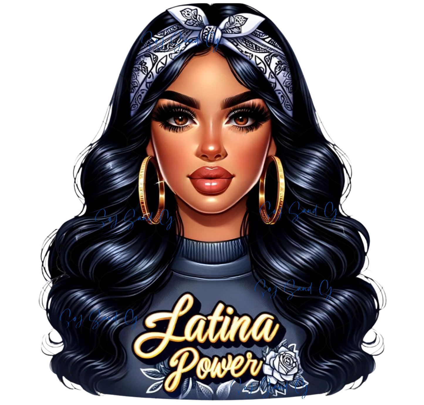 Latina Power - UVDTF Decal for cups/hard surfaces sticker