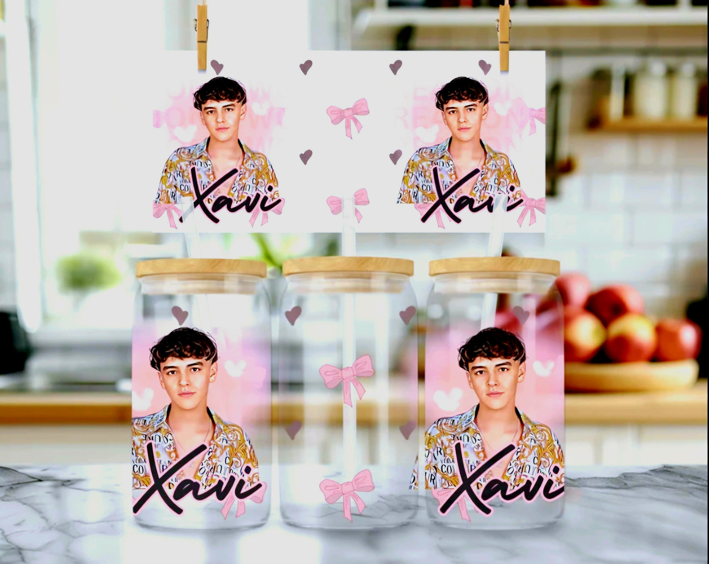 Abrigo Xavi Pink UVDTF