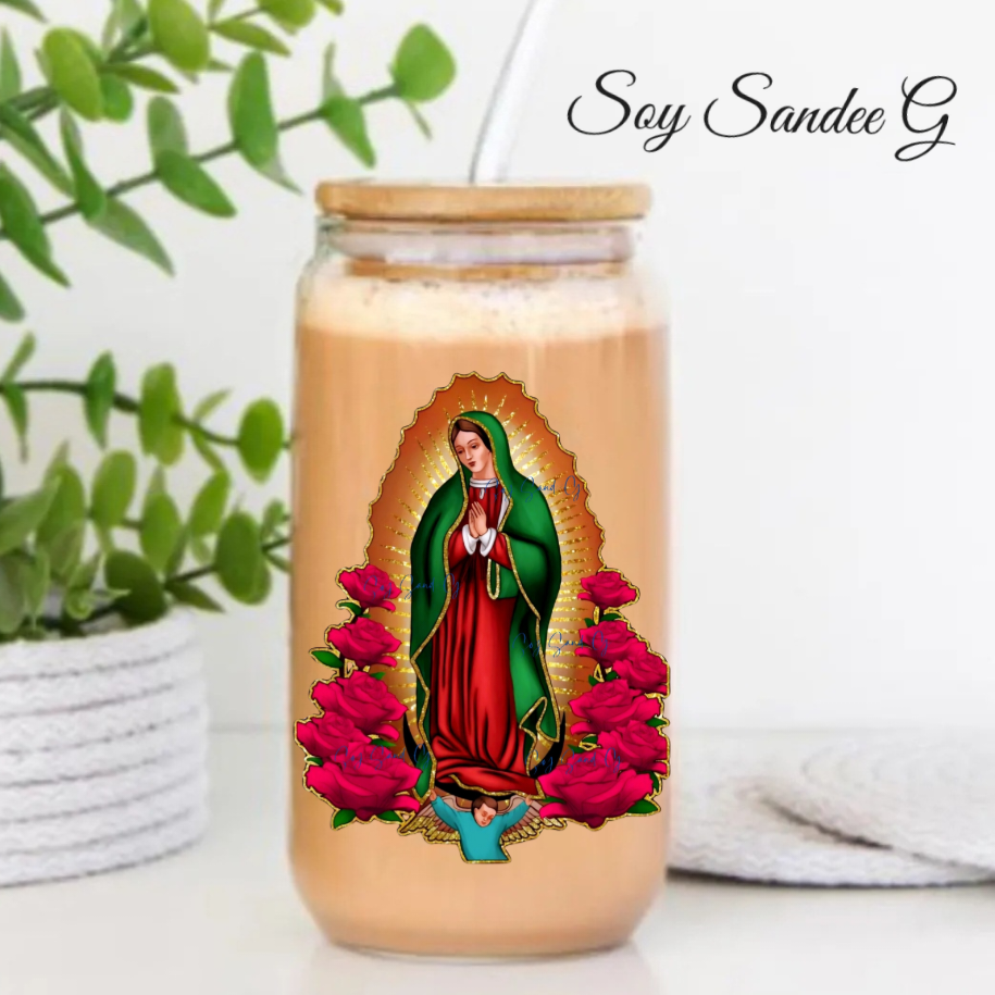 Virgen de Guadalupe - UVDTF Decal for cups/hard surfaces sticker
