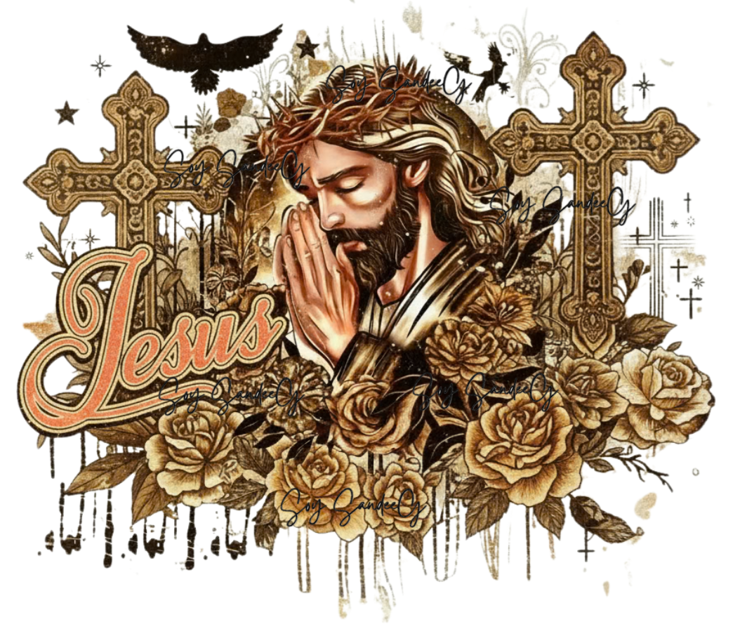 Jesus - UVDTF Decal for cups/hard surfaces sticker