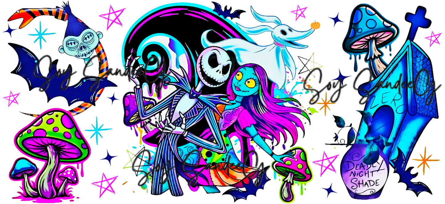Nightmare - UVDTF Wrap for cups/hard surfaces sticker