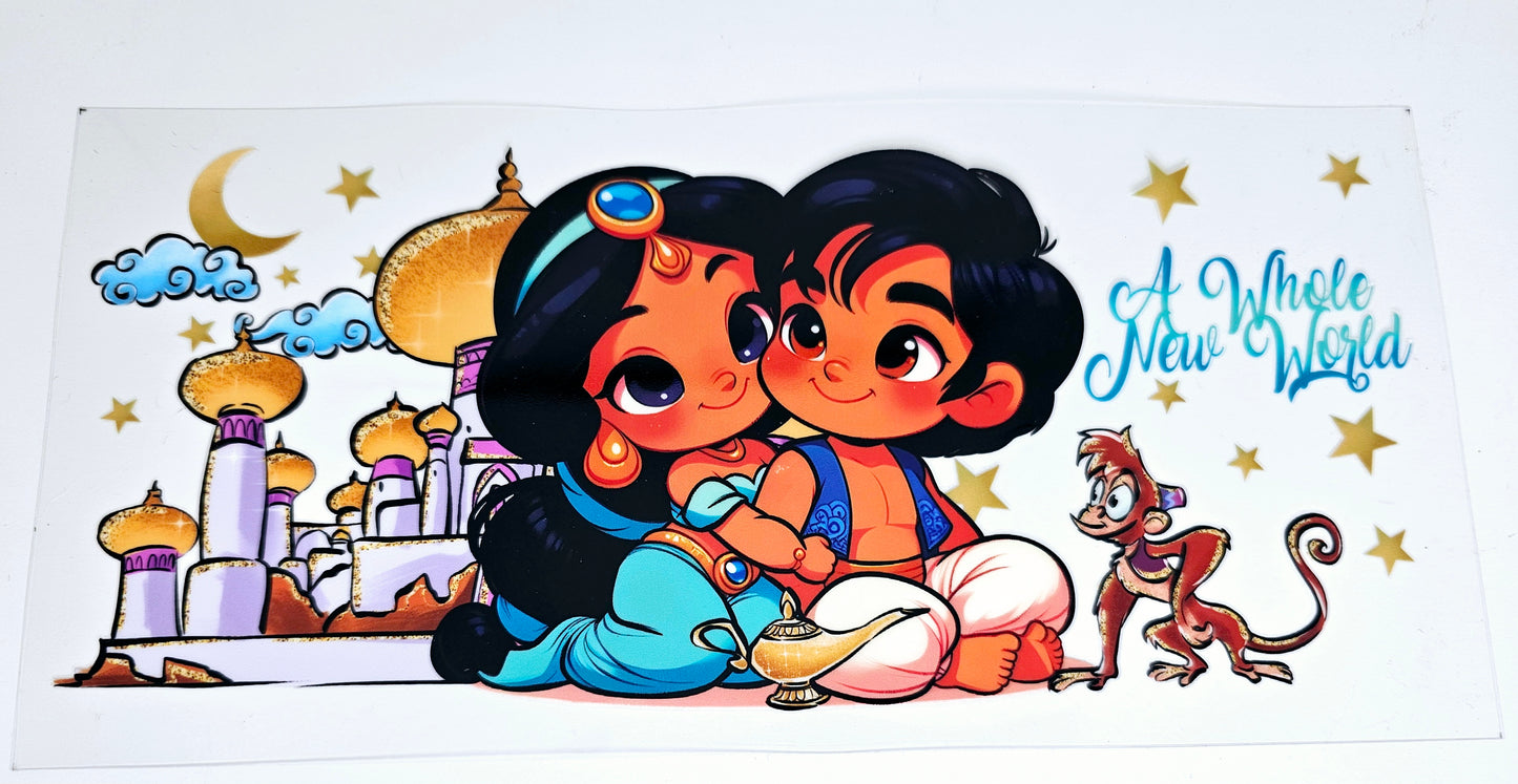 A Whole New World - UVDTF wrap for cups/hard surfaces sticker