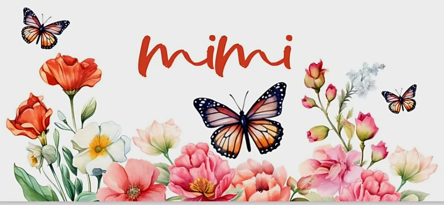 Mimi - UVDTF Wrap for cups/ hard surfaces sticker