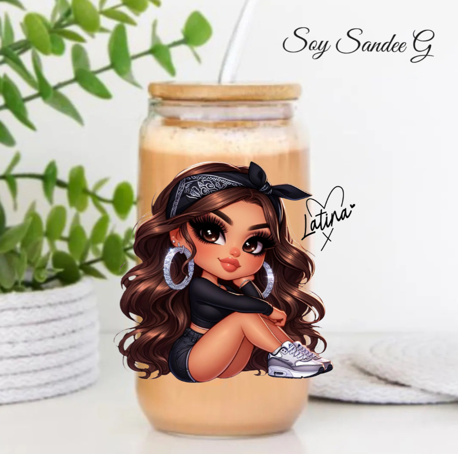 Latina Cutie - UVDTF Decal for cups/hard surfaces sticker
