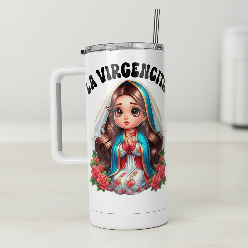 La Virgencita - UVDTF Decal for cups/hard surfaces sticker