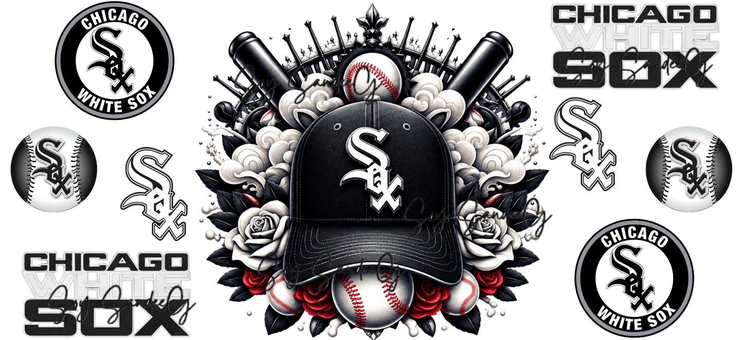 Chicago White Sox #3 - UVDTF Wrap for cups/hard surfaces sticker