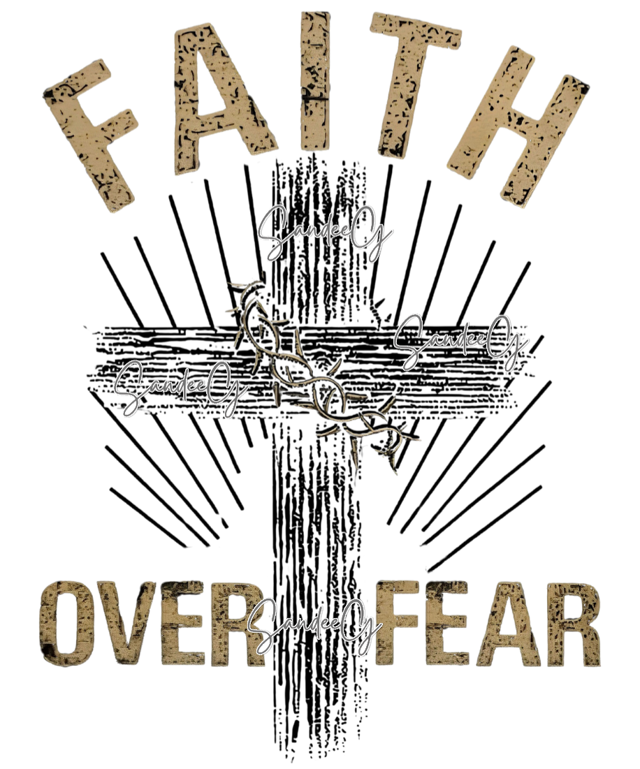 El amor es paciente - Calcomanía UVDTF de Cross