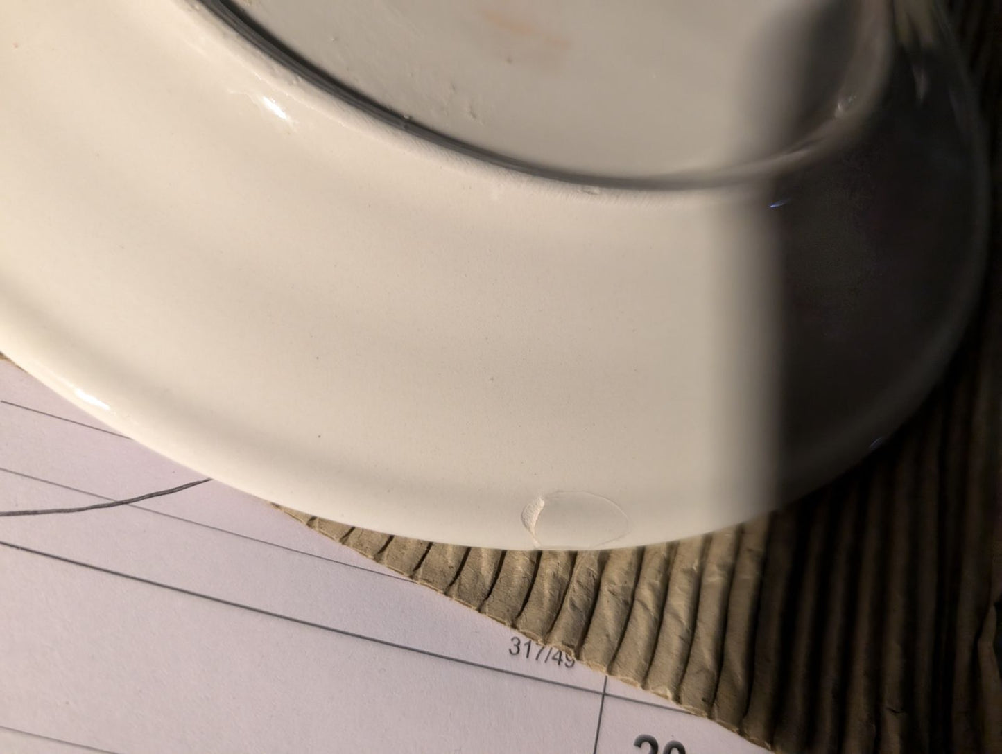 Oopsie - Ceramic Cookies Plate for Santa