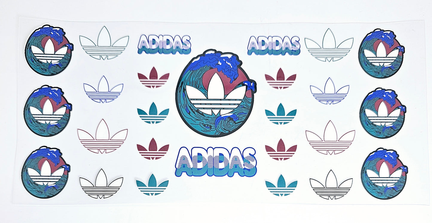 Adidas - UVDTF wrap for cups/hard surfaces sticker