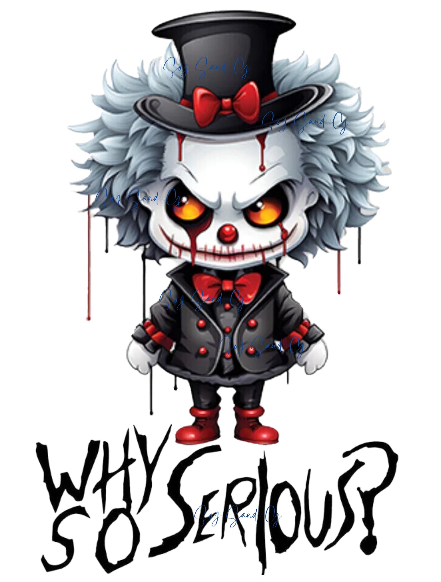 Why so Serious? - UVDTF Decal for cups/hard surfaces sticker