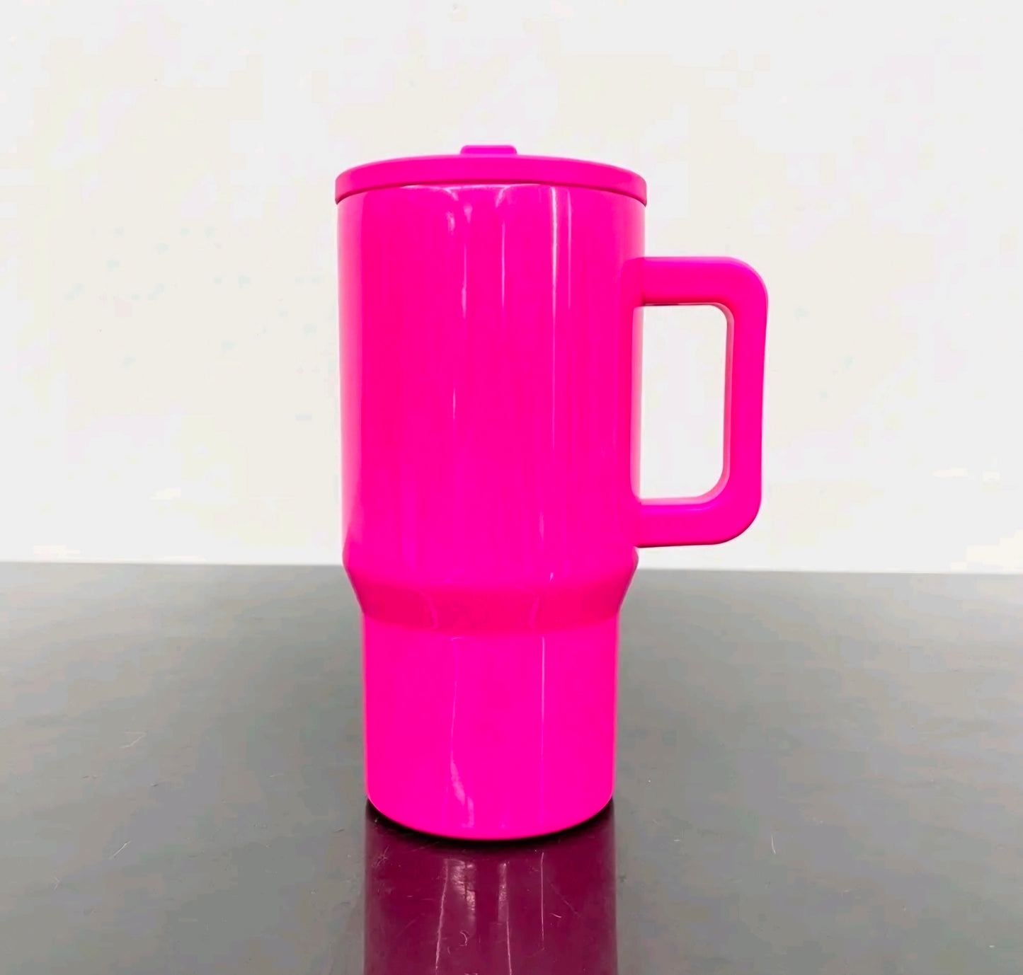 20 oz Stainless Steel Tumbler with Flip Straw