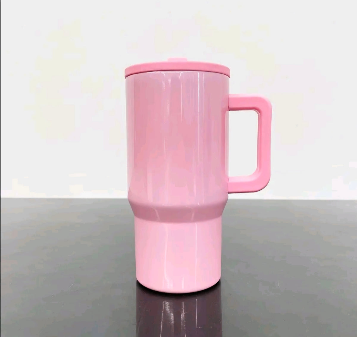 20 oz Stainless Steel Tumbler with Flip Straw