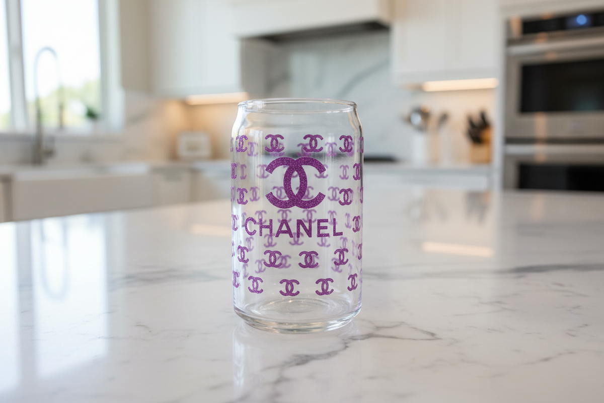 Chanel Purple - UVDTF wrap for cups/hard surfaces sticker