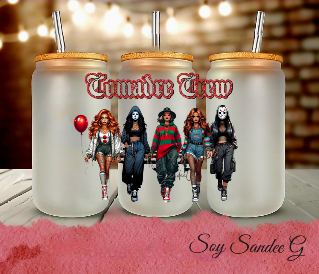 Comadre Crew - UVDTF Decal for cups/hard surfaces sticker