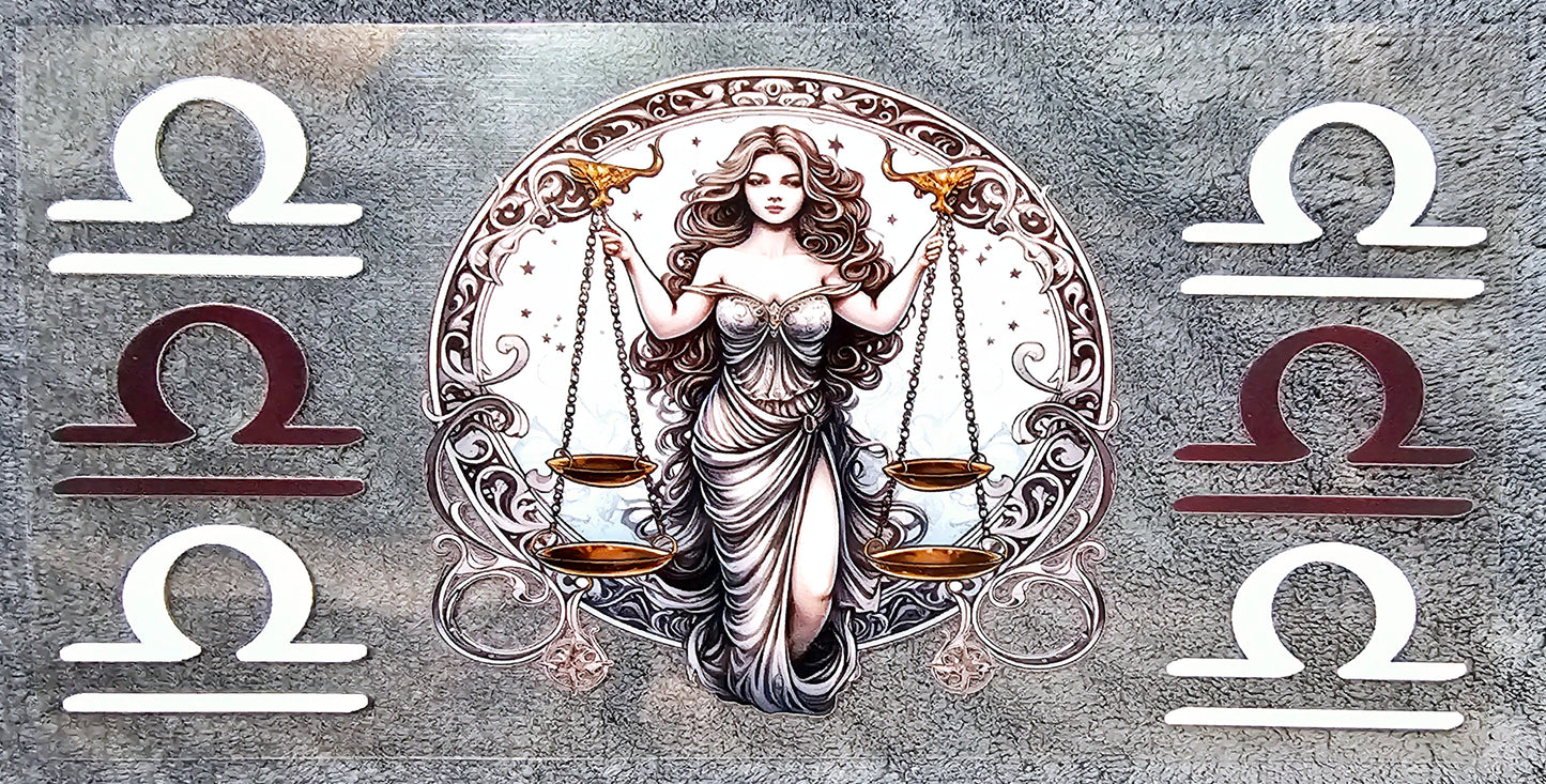 Libra - UVDTF Wrap for cups/hard surfaces sticker