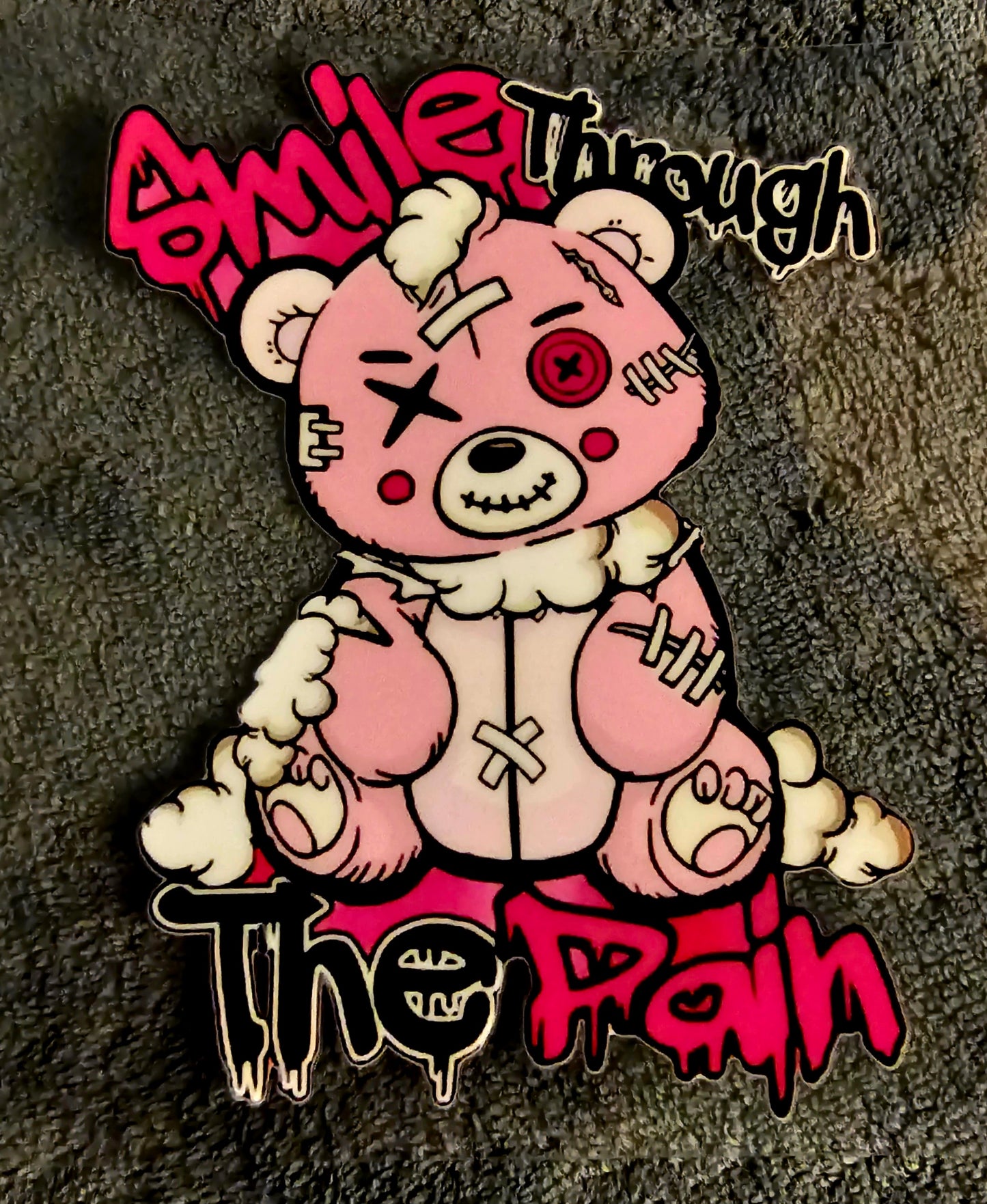 Perra, te meteré en un baúl... Calcomanía UVDTF