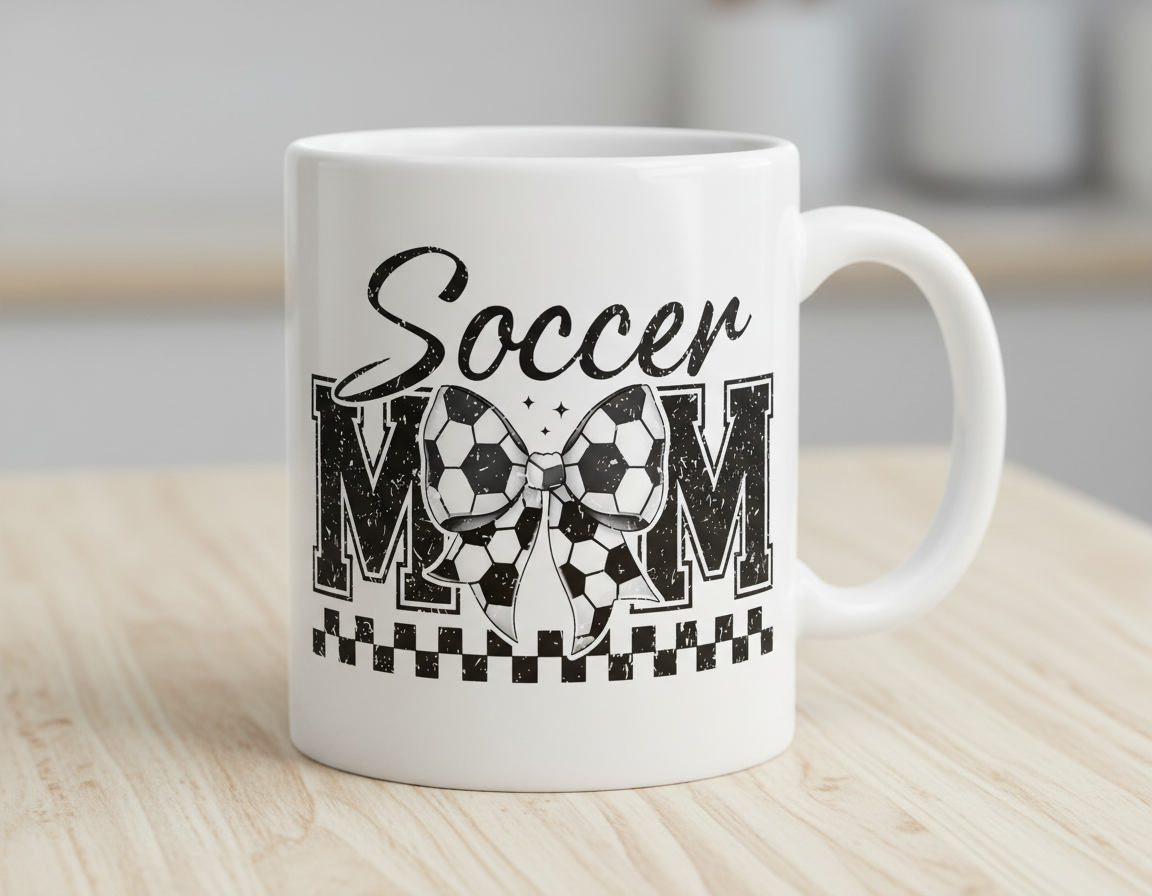 Envoltura UVDTF para mamás de fútbol