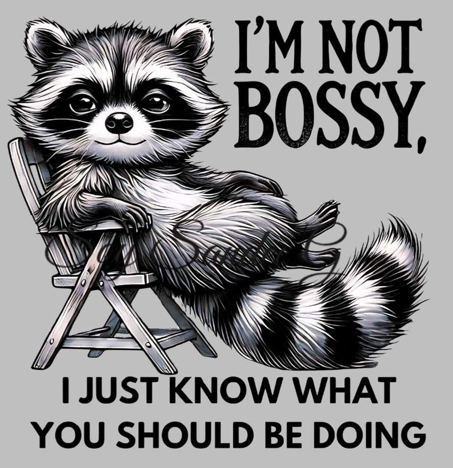 I'm Not Bossy - UVDTF Decal for cups/hard surfaces sticker