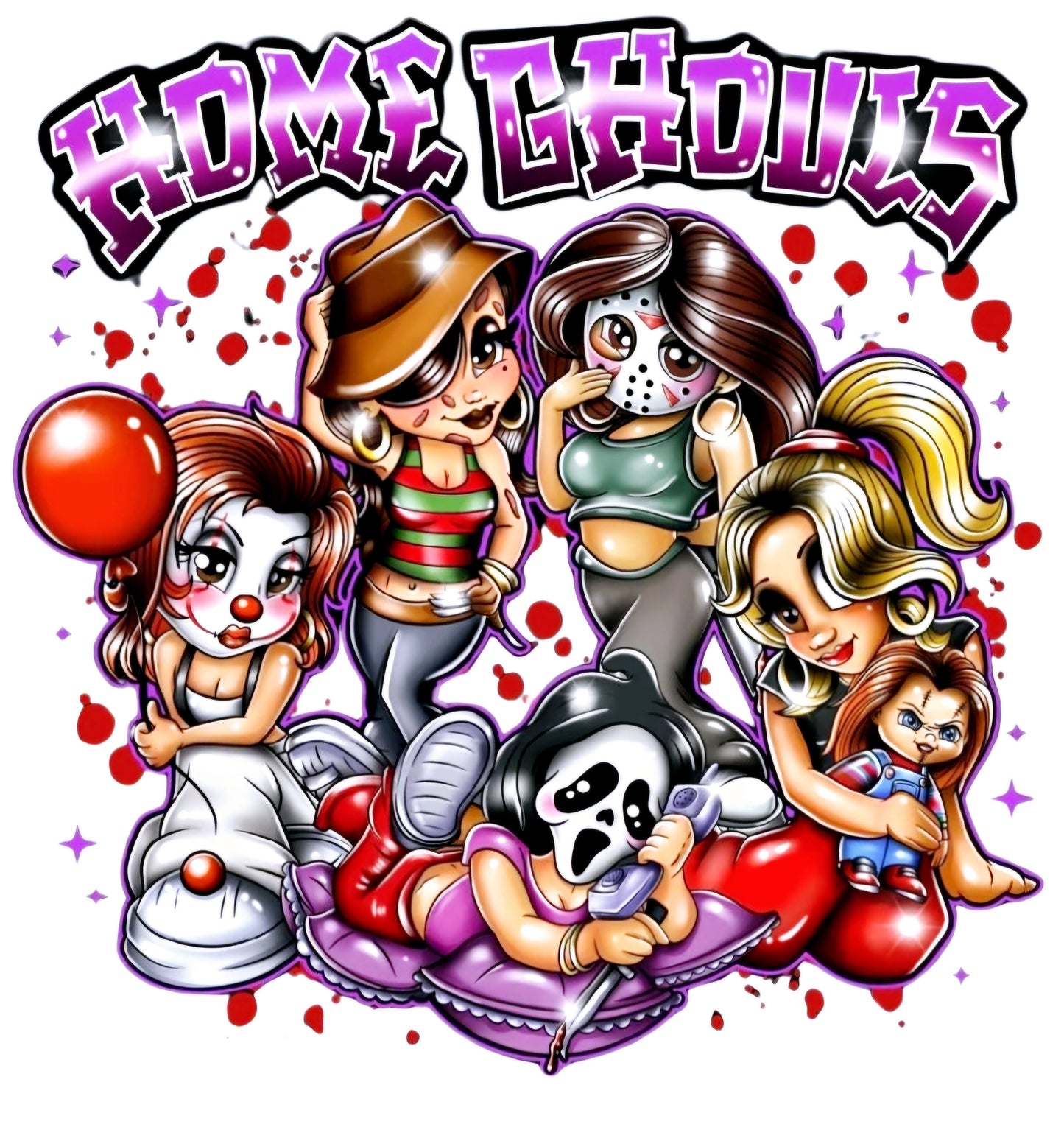Home Ghouls - UVDTF Decal for cups/hard surfaces sticker