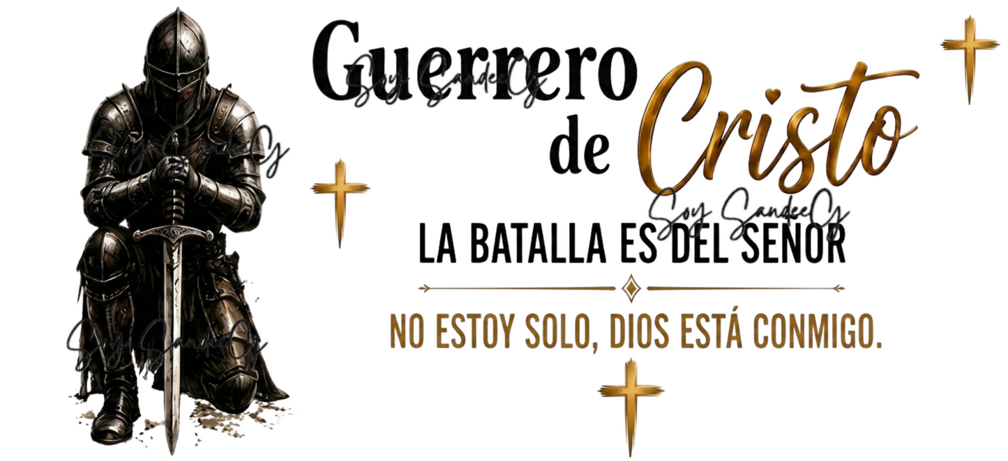 Guerrero (Warrior) - UVDTF Wrap for cups/hard surfaces sticker