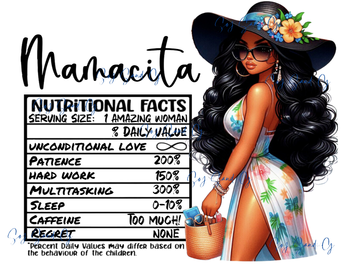 Mamacita - UVDTF Decal for cups/hard surfaces sticker