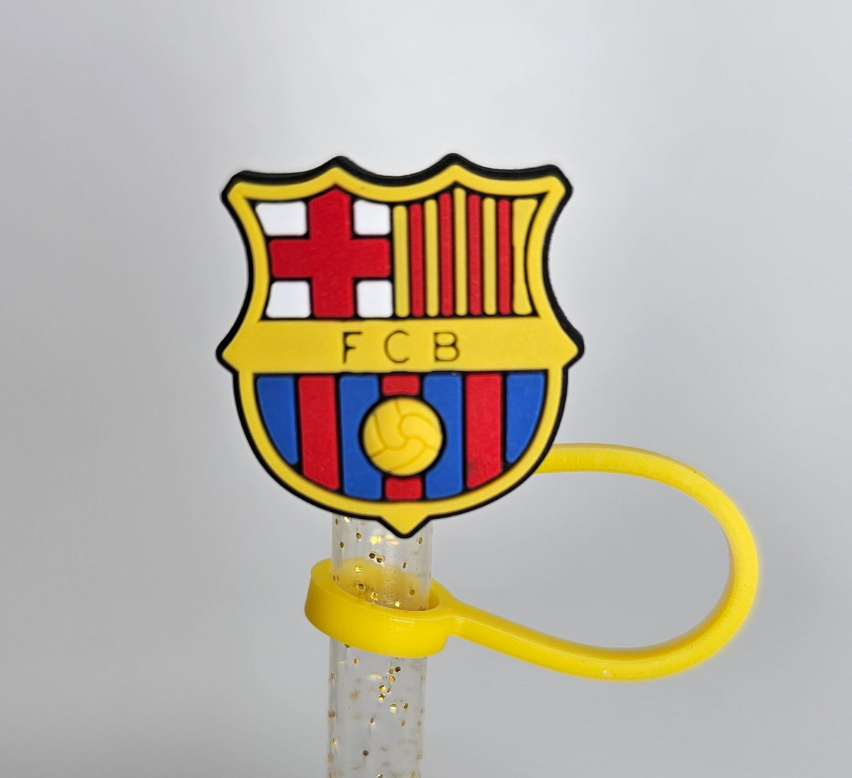 Sports Themed Straw Topper