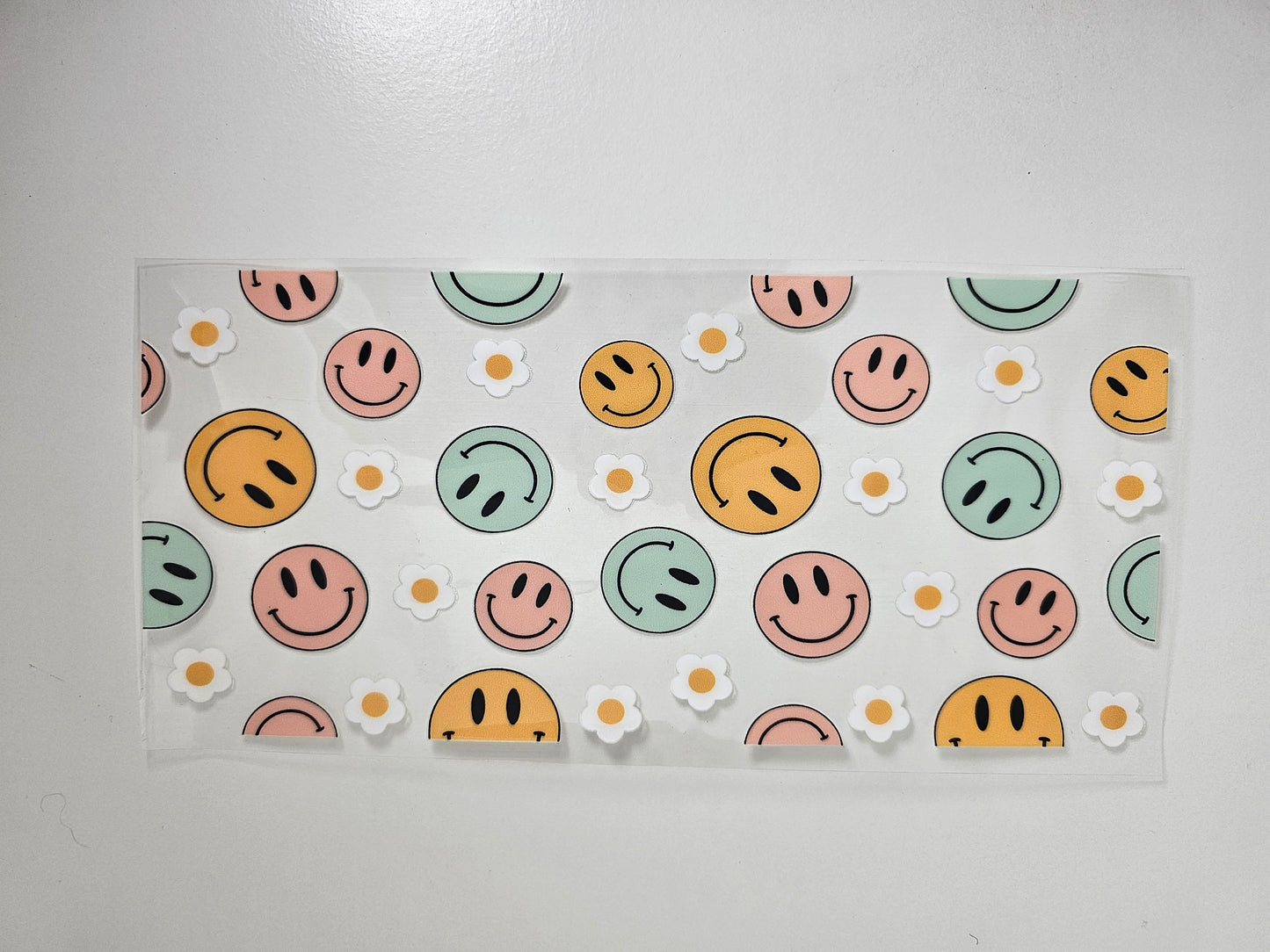 Happy Faces - UVDTF wrap for cups/hard surfaces sticker