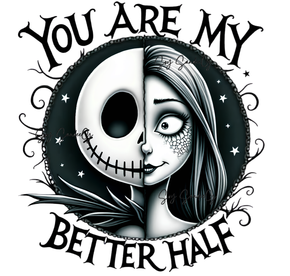 You Are My Better Half - UVDTF Decal for cups/hard surfaces sticker