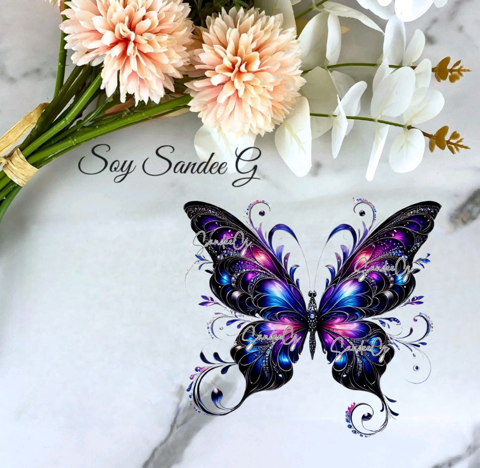 Butterfly #11 - UVDTF Decal for cups/hard surfaces sticker