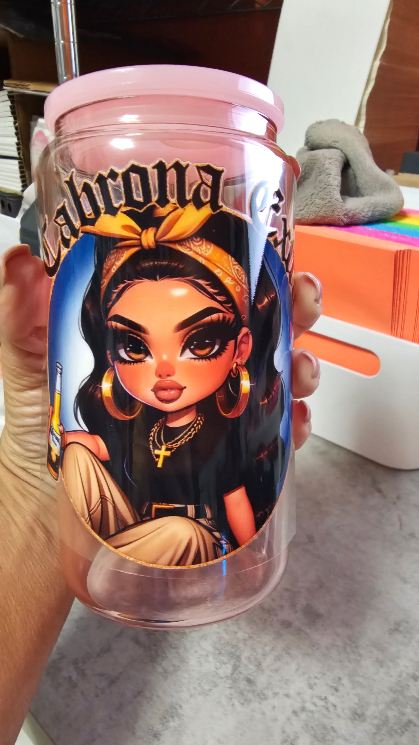 Cabrona Extra - UVDTF Decal for cups/hard surfaces sticker