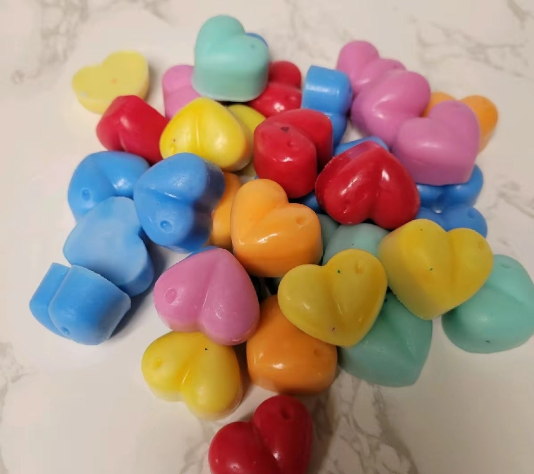 Ceras derretidas en forma de corazones Bon-Bon