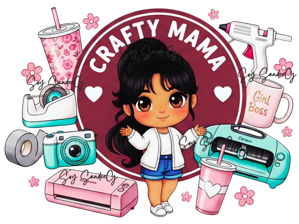 Crafty Mama - UVDTF Decal for cups/hard surfaces sticker