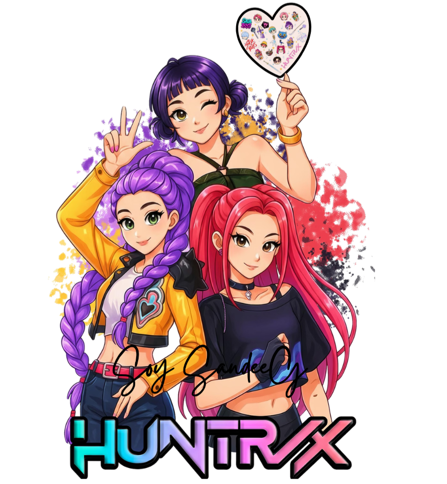 Huntrix #3 - UVDTF Decal for cups/hard surfaces sticker