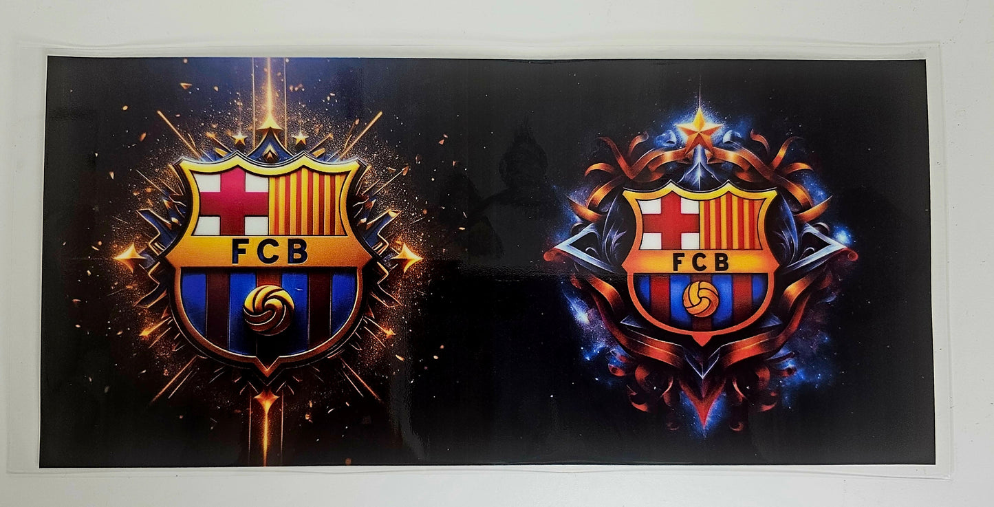 FC Barcelona - UVDTF Wrap for cups/hard surfaces sticker