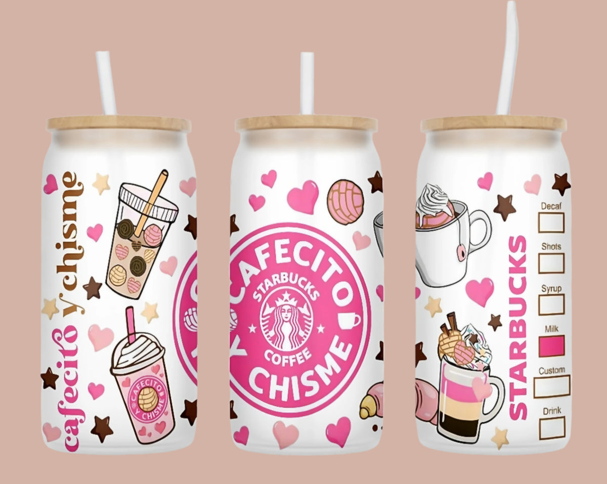 Cafecito y Chisme - Rosa UVDTF