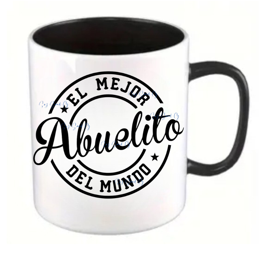 El Mejor Abuelito (The Best Grandad) - UVDTF Decal for cup/hard surfaces sticker