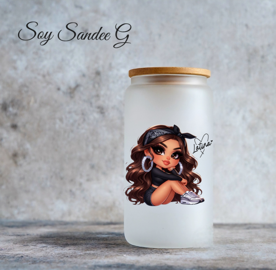 Latina Cutie - UVDTF Decal for cups/hard surfaces sticker