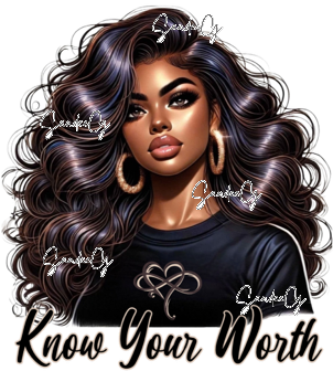 Know Your Worth - UVDTF Decal for cups/hard surfaces sticker