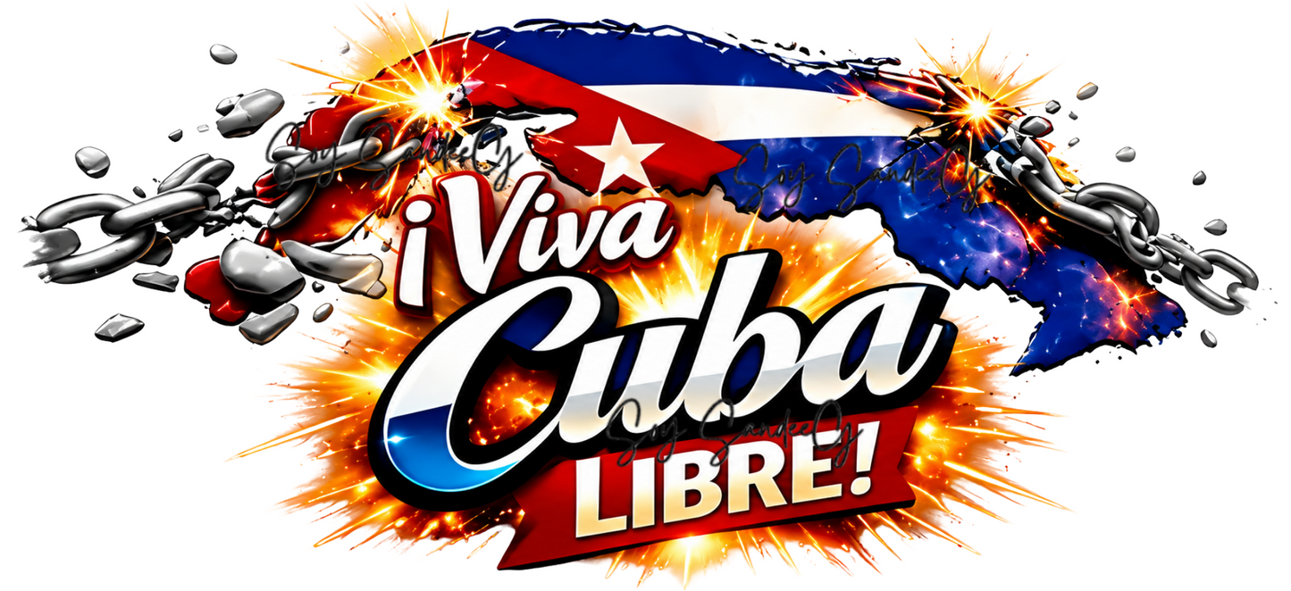 Cuba Libre - UVDTF Wrap for cups/hard surfaces sticker