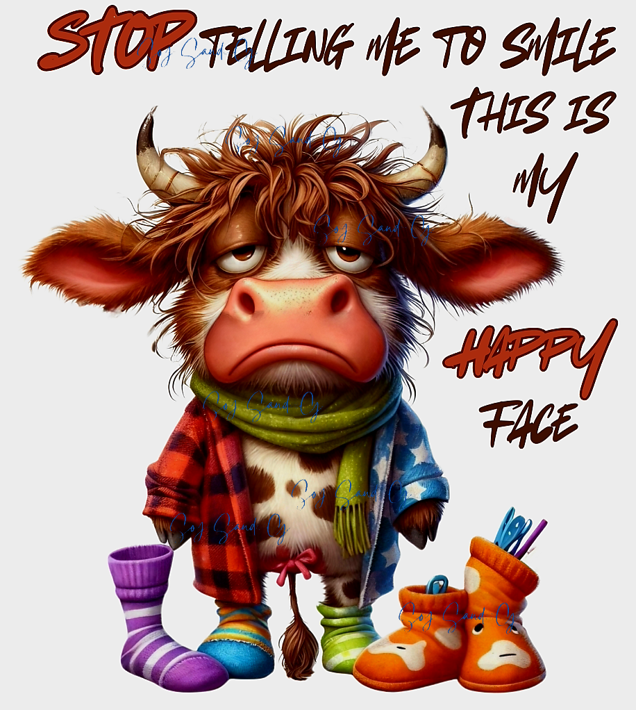 Calcomanía UVDTF No soy un maniático del control