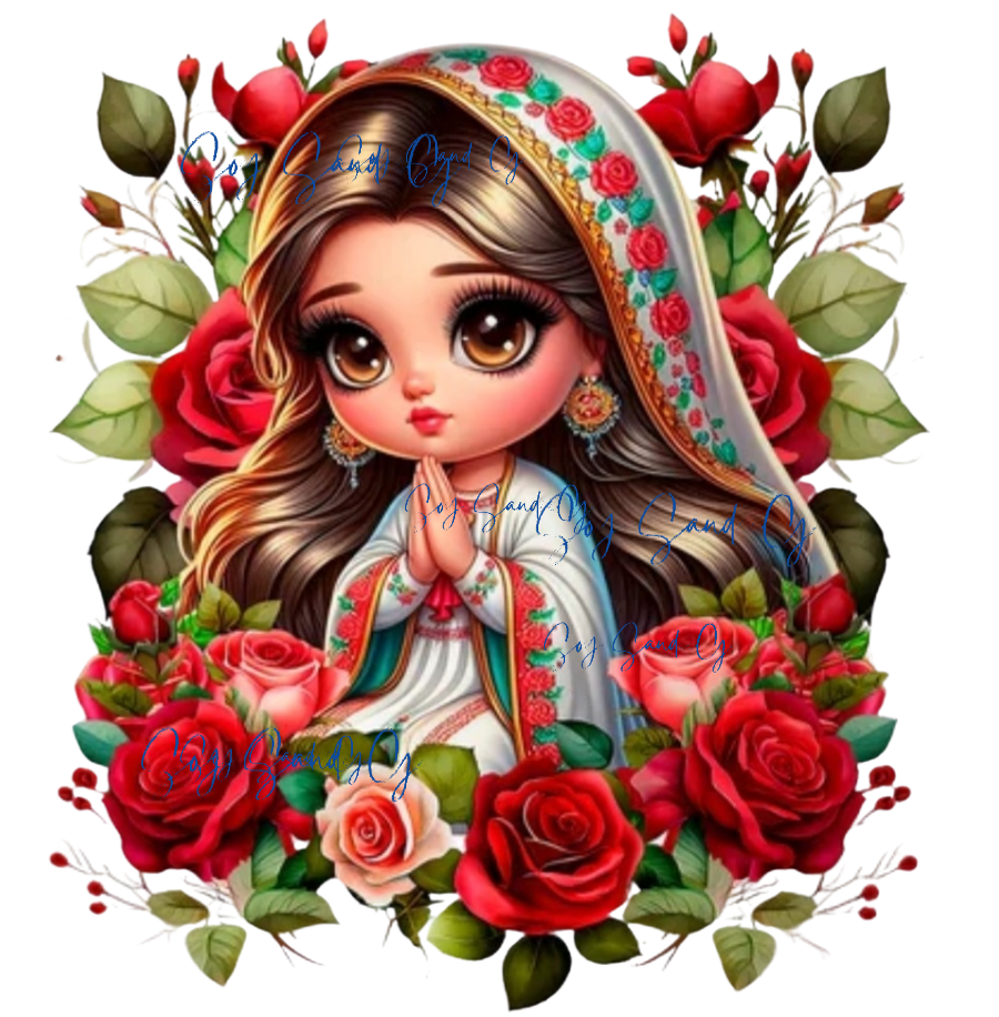 Guadalupe Cutie - UVDTF Decal for cups/hard surfaces sticker