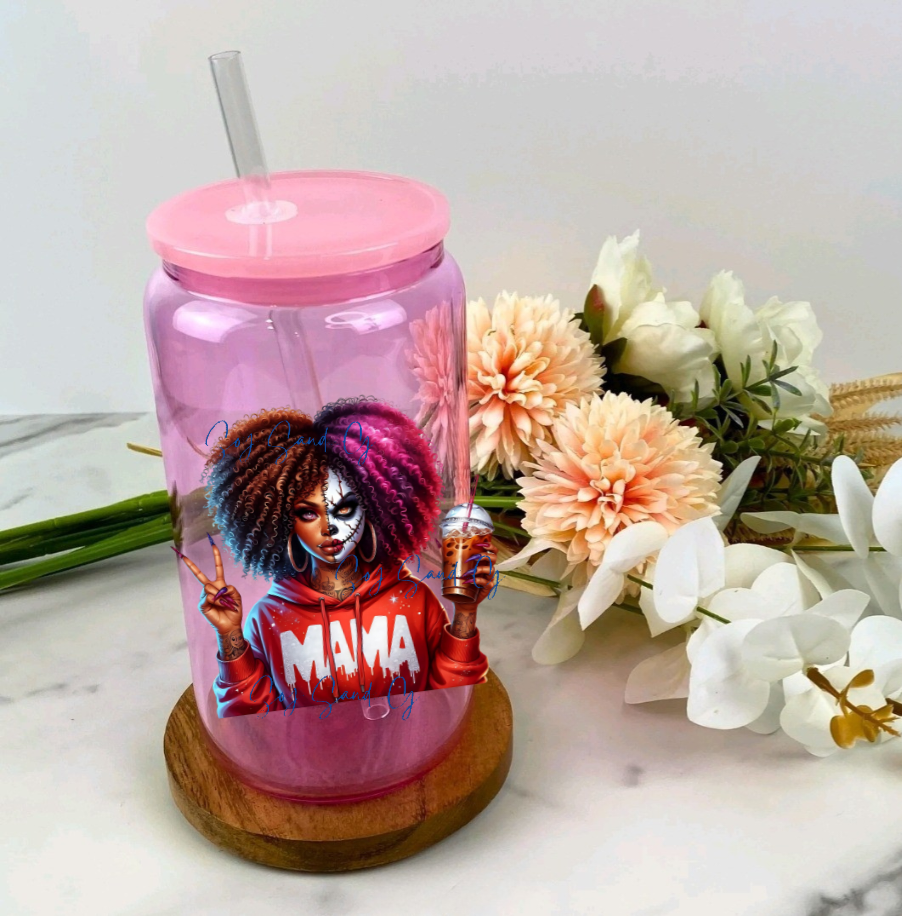 IT Mama Afro - UVDTF Decal for cups/hard surfaces sticker